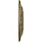 Ekena Millwork Valletta Ceiling Medallion (Canopies up to 3 1/2"), 18"OD x 3 1/2"ID x 1"P, Mississippi Mud Crackle CM18VLMMC - alternate 4